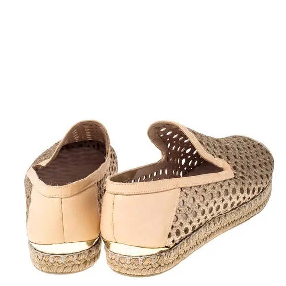Stuart Weitzman County Glitter Espadrille Flat