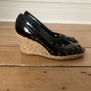 STUART WEITZMAN Espadrilles - Sz 8.5N - Black - EXCELLENT Condition
