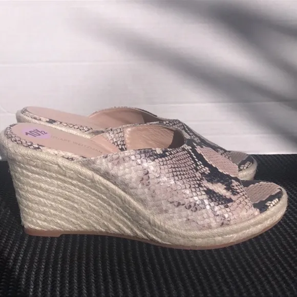 🆕Stuart Weitzman Leather Espadrilles