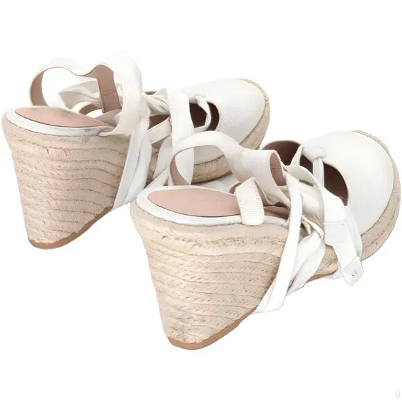 Stuart Weitzman Marguerita Espadrilles Wedges Size 7.5