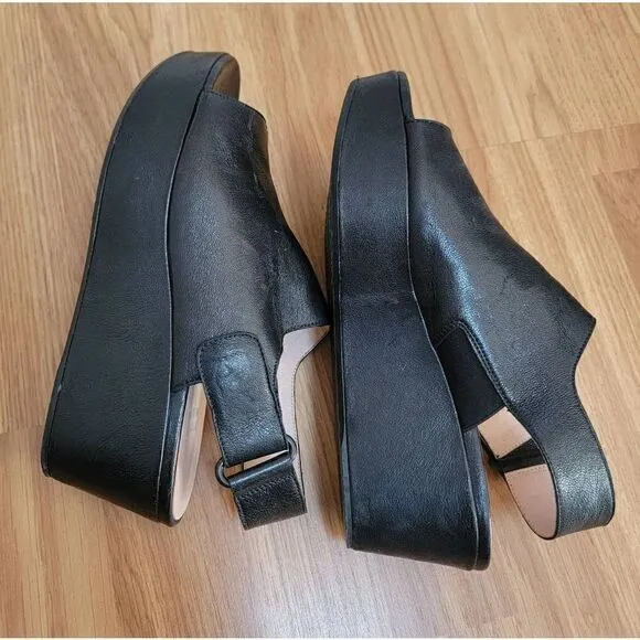 Stuart Weitzman OffSet Peep-Toe Platform Sandals 7