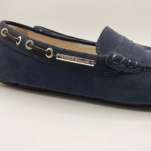 Studio Pollini Suede Leather Loafers