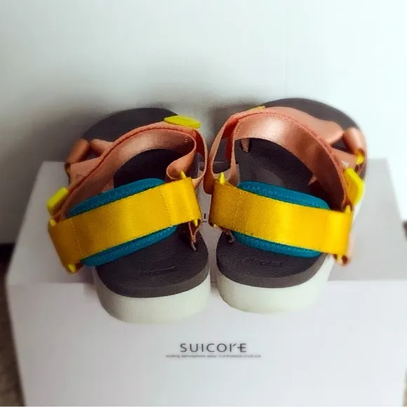 SUICOKE DEPA-CAB Sandal in PINK / GRAY