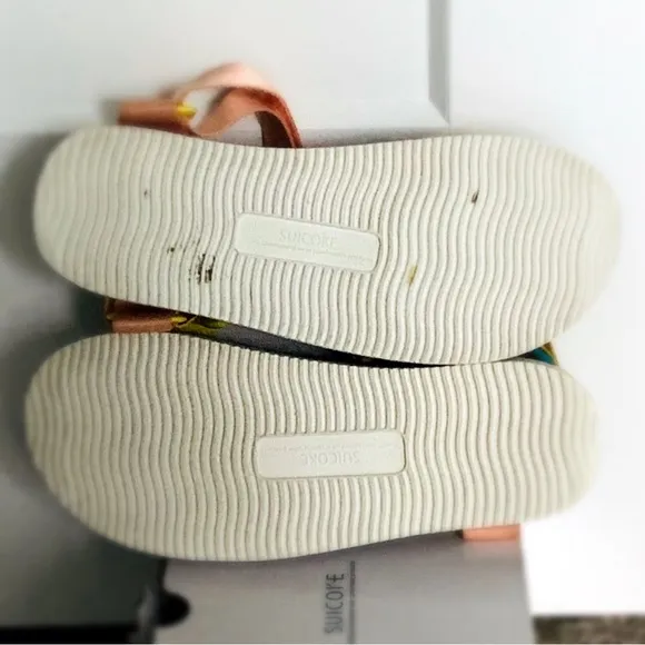 SUICOKE DEPA-CAB Sandal in PINK / GRAY