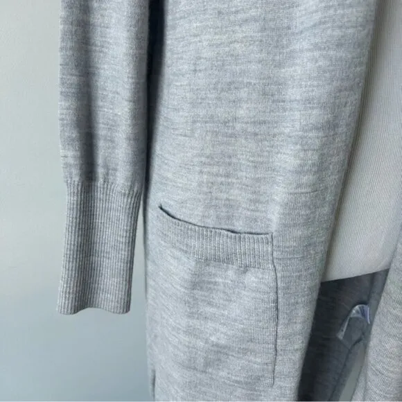 Tahari Extra Fine Merino Wool Duster Cardigan