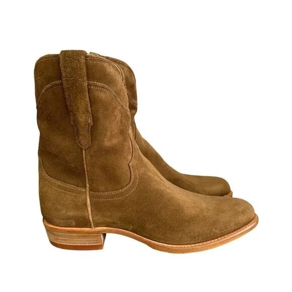 Tecovas The Dean Whiskey Roughout Leather Boots Size 14EE New in Box