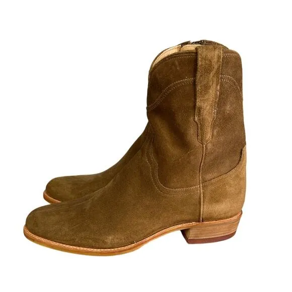 Tecovas The Dean Whiskey Roughout Leather Boots Size 14EE New in Box