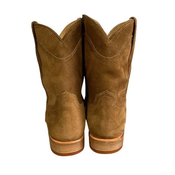 Tecovas The Dean Whiskey Roughout Leather Boots Size 14EE New in Box