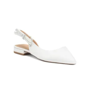 TED BAKER White Jane Bow Flats