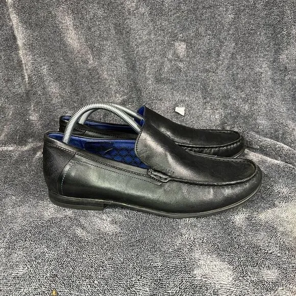 Ted Baker Lassil Leather Loafers Men size 10.5