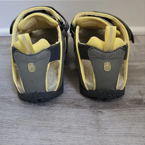 Teva Deacon Mermaid Gray and Yellow Sandals