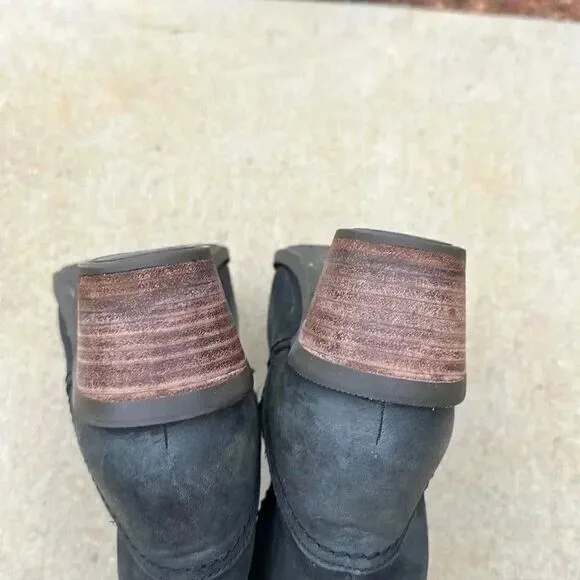Teva Foxy Nubuck Mid Calf Leather Boots