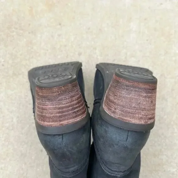 Teva Foxy Nubuck Mid Calf Leather Boots