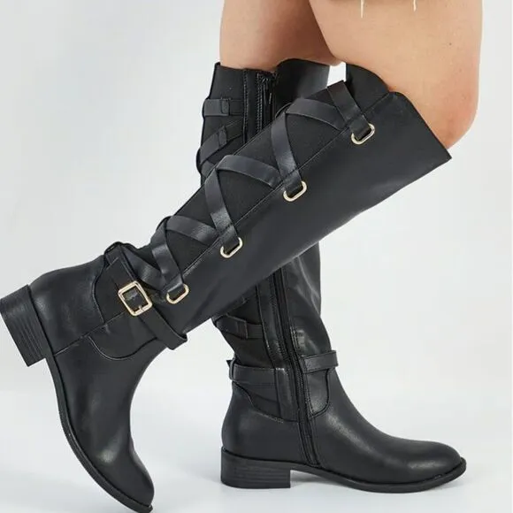 Thalia Sodi Veronika (REGULAR CALF) Tall Boots