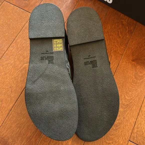 The Kooples Perforated thong Sandals size 40 or a US 9. New with box and dustbag