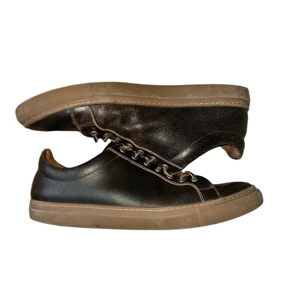 Thursday Boot Co. Everyday Heritage Brown Leather Lo Top Sneakers Men’s Size 13