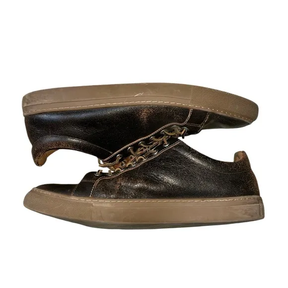 Thursday Boot Co. Everyday Heritage Brown Leather Lo Top Sneakers Men’s Size 13