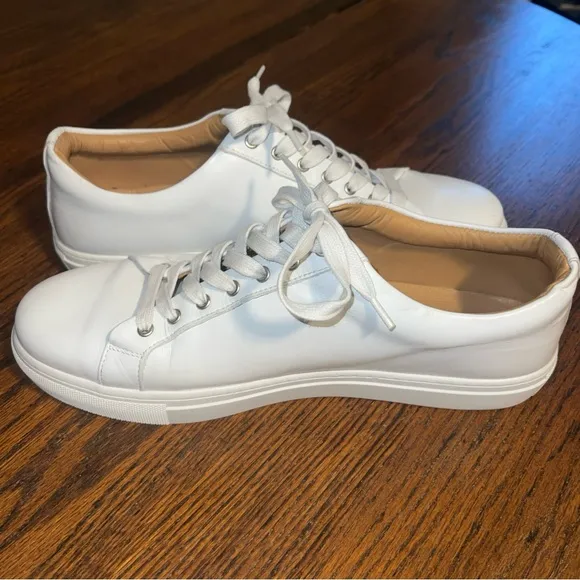 Thursday Everyday Leather Sneakers - Men's Size 12M - White