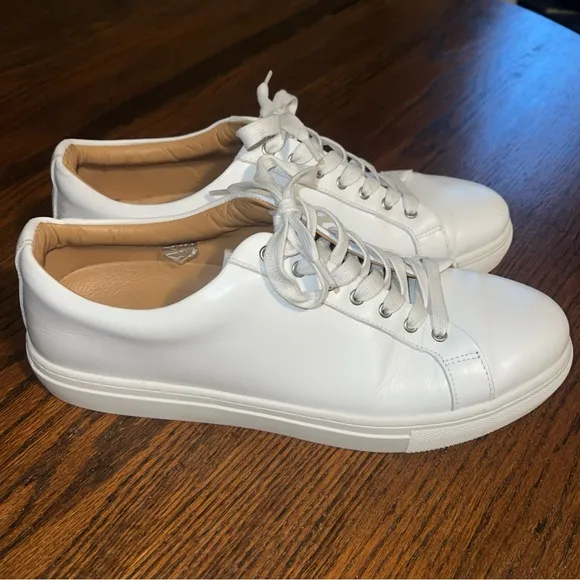 Thursday Everyday Leather Sneakers - Men's Size 12M - White