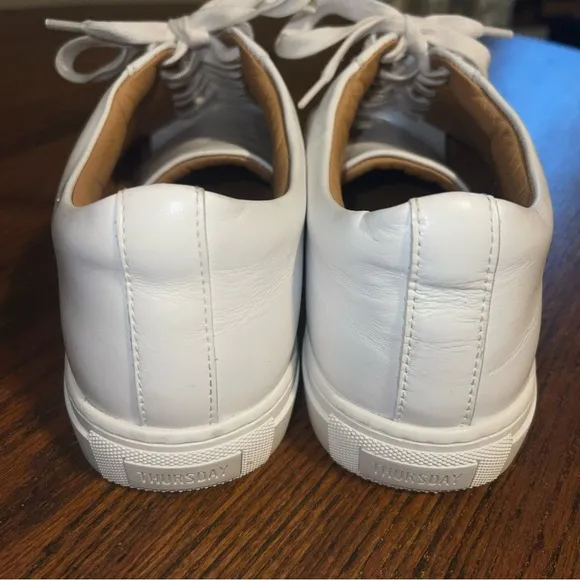 Thursday Everyday Leather Sneakers - Men's Size 12M - White