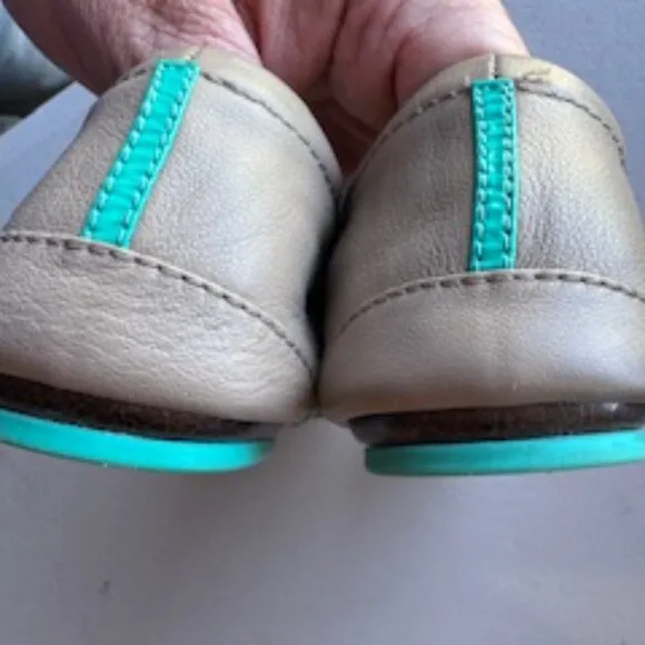 Tieks by Gavrieli Taupe Ballet Flats, Size 11