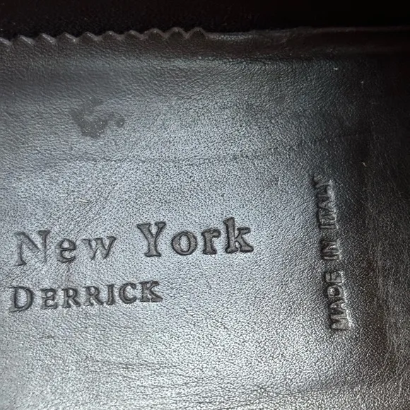 To Boot New York Mens Brown Leather Penny Loafers Size 10.5 Made in Italy.
