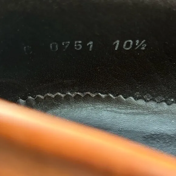 To Boot New York Mens Brown Leather Penny Loafers Size 10.5 Made in Italy.