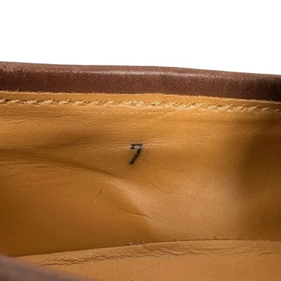 Tod’s Loafers Men’s US 8 UK 7 Brown Leather Pull-On Moc Toe Formal Casual Shoes