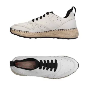 Tod's Woman Espadrilles White Size 7 Leather
