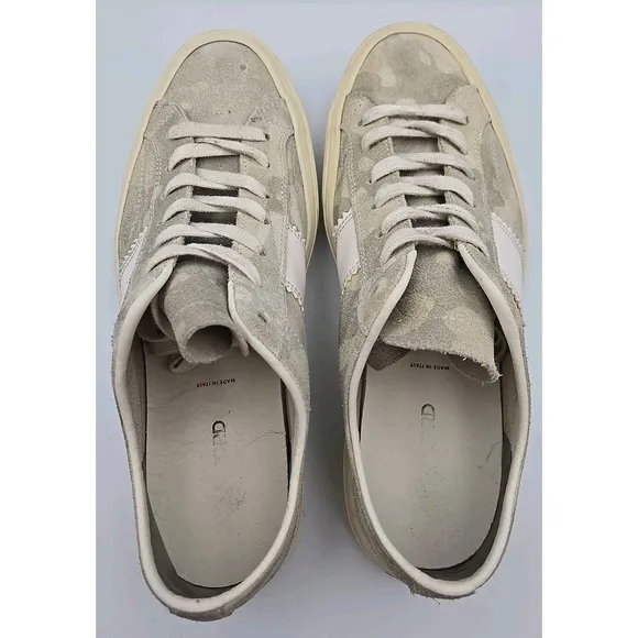 Tom Ford Camouflage Cambridge Lace Up Suede Sneakers Size 9