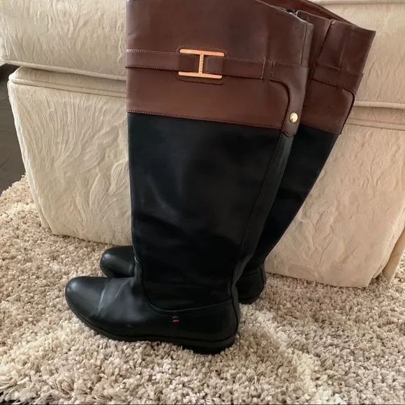 TOMMY HILFIGER‎ TWO-TONE BOOTS