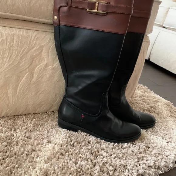 TOMMY HILFIGER‎ TWO-TONE BOOTS