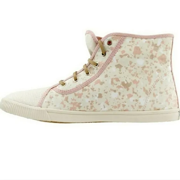 TOMS Camarillo Ortholite Floral High Top Sneakers