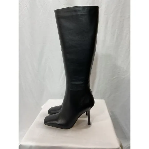 Tony Bianco 'Venice' Black Calf Boots Size 6.5