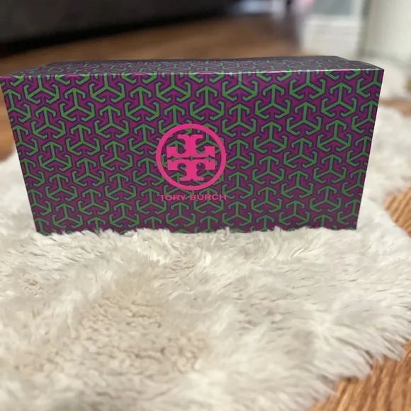 Tory Burch clear thong sandals size 9