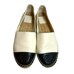 Tory Burch colorblock leather espadrilles Sz 8.5