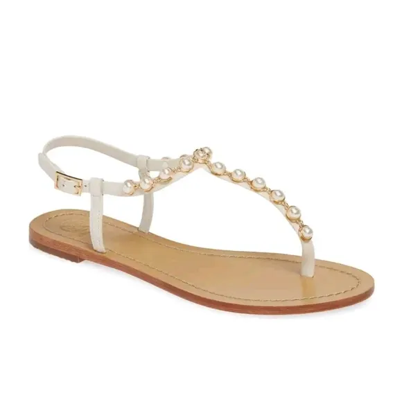 Tory Burch Emmy Pearl Thong Sandals