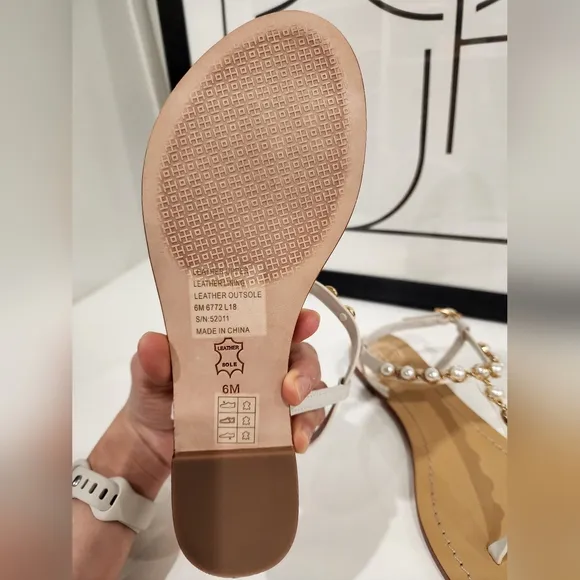 Tory Burch Emmy Pearl Thong Sandals