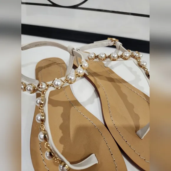 Tory Burch Emmy Pearl Thong Sandals