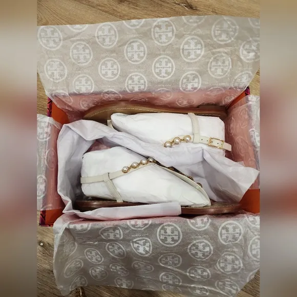 Tory Burch Emmy Pearl Thong Sandals