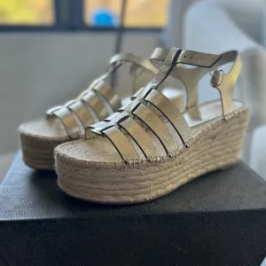 Tory Burch Fishermen's Wedge Espadrilles