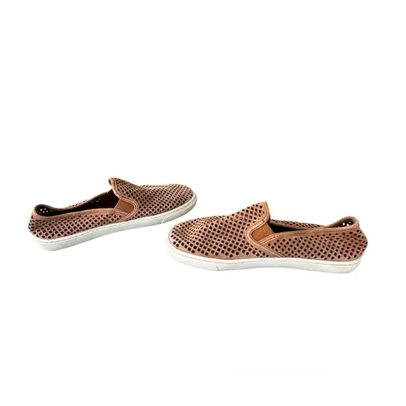 Tory Burch Jesse Suede Perforated Slip-on Sneaker Women’s 8.5