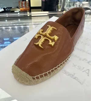 Tory Burch Leather Espadrilles, Brand New