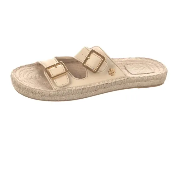 Tory Burch Leather Espadrilles