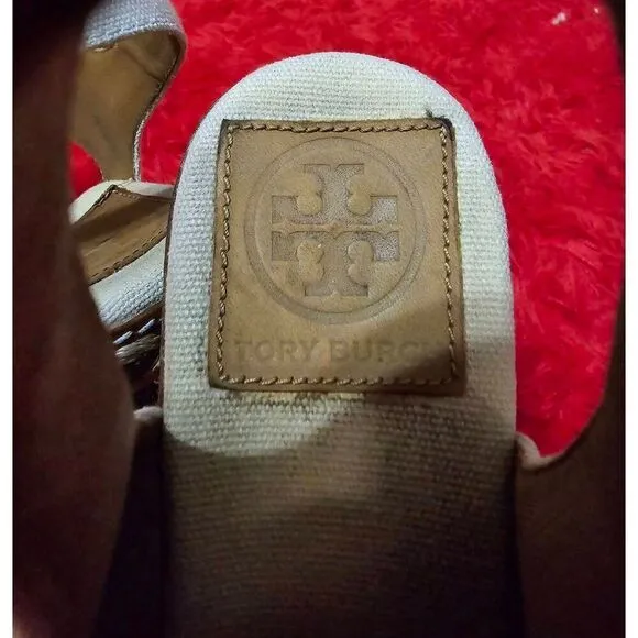 Tory Burch Linley High Wedge Espadrilles