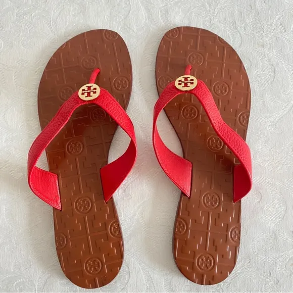 Tory Burch Logo thong sandals