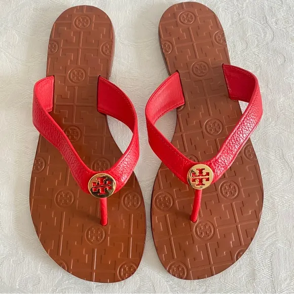Tory Burch Logo thong sandals