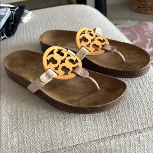 Tory Burch Miller Cloud Sandals Size 9