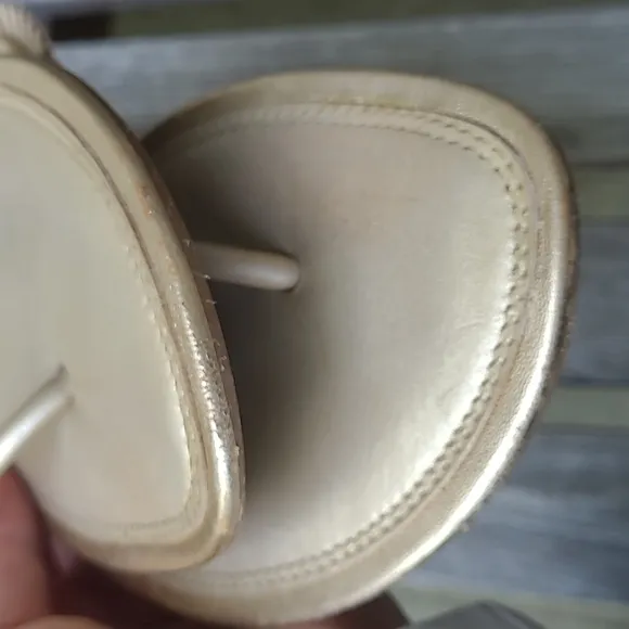 Tory Burch Miller Fringe Thong Leather Sandals