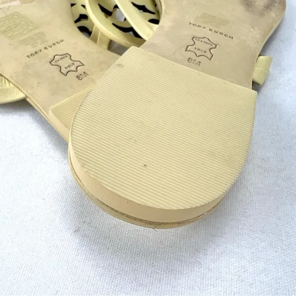 Tory Burch Miller Square-Toe Thong Sandals